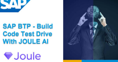 SAP BTP – Joule AI ile Uygulama Geliştirme(Build Code Test Drive) SAP BTP – Joule AI ile Uygulama Geliştirme(Build Code Test Drive)